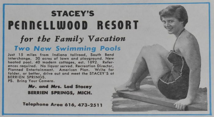 Pennellwood Resort - Vintage Ad